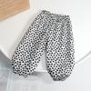 Autorización: Pantalones Anti-Mosquitos para Niñas Verano 2026 Nuevo Estilo Coreano Pantalones de Linterna Florales Delgados Elegantes para Bebé