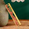 Marcapáginas de metal Qianli Jiangshan, pintura al óleo creativa, texto antiguo, regla inspiradora, marcador hueco, regalo de graduación para estudiantes.