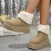 Botas femininas transfronteiriças europeias e americanas, confortáveis, tamanho grande, adequadas para uso ao ar livre, estilo europeu e americano moderno, nova coleção de outono, atacado disponível em tamanhos grandes