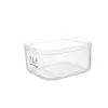 Caixa de armazenamento de grande capacidade para cebolinha, fatias de gengibre e alho, organizador de frutas e vegetais para geladeira, caixa de armazenamento de cozinha com tampa e drenagem