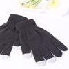 Guantes de pantalla táctil para teléfono inteligente, guantes de pantalla táctil para mujer, tejidos de lana de invierno, cálidos guantes para hombre, puesto al por mayor