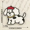Dibujo Animado Original Animal Gato y Cachorro Autoadhesivo DIY Decorativo Accesorios para Ropa Bolso de Lona Funda de Teléfono Parche Bordado
