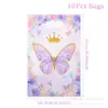 Bolsa de Regalo Portátil Transfronteriza Animales de la Selva Mariposa Sirena Bolsa de Regalo Bolsa de Empaque de Regalo para Fiesta de Cumpleaños Infantil