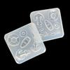 Acessórios para pás de espelho molde de silicone oceano vento barco leme âncora molde de silicone acessórios de decoração de mesa