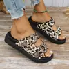 Pantuflas de Plataforma con Suela Gruesa para Mujer 2025 Verano Europeo y Americano Nueva Moda Hebilla de Cinturón Sandalias de Una Tira para Playa para Mujer