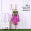 Decoración de Boda Planta de Vid de Plástico Flor de Vid Flor Artificial Planta Violeta Verde Flor Colgante Flor de Glicina Artificial Flor Artificial