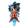 Globo de película de aluminio con modelado de mini Sun Wukong de dibujos animados, globo de película de aluminio de juguete con modelado de Wukong de dibujos animados rojo y azul al por mayor