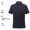 Playeras tipo polo con estampado de logo personalizado, Ropa de trabajo corporativa, Camisetas de manga corta de verano, Camisas publicitarias con cuello para hombre y mujer, Bordado