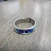 Anillo Xiangyun Esmalte Cloisonné Unisex Apertura Ajustable Diseño de Nicho Versátil Anillo para Dedo Índice Creativo