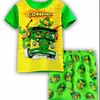 2025 Nuevo Exportación Europea y Americana Transfronterizo Impresión Digital Cuello Redondo Ropa Infantil Suéter Camiseta de Hombre Nueva Fábrica Fuente