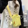 Bolso Cruzado de Estilo Coreano, Nuevo, de Moda, de Alto Valor Estético, Fresco y Dulce, Estilo Harajuku, Color Caramelo, Ligero para Salidas de Primavera y Viajes