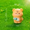 Producto Nuevo Original Osito Gordito Figura Linda Decoración de Resina DIY Accesorio de Bolsa Ciega Adorno para Escritorio de Oficina