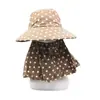 Sombrero de Sol de Protección Solar de Verano Sombrero de Ala Ancha para Mujer Sombrero de Sol para Exteriores con Protección UV Sombrero para Recoger Té Sombrero de Sol Sombrero de Sol Agrícola Chal