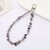 Colgante de Teléfono Móvil con Cuentas de Piedra Natural Transfronterizo Moda Versátil Colgante de Llavero para Funda de Teléfono Móvil