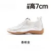 Zapatos para Mujer Gu Yun con Tacón Oculto de 7 cm para Personas Bajas Zapatos de Entrenamiento Alemanes 2026 Nuevos Zapatos Casuales de Otoño Zapatos Deportivos Forrest Gump
