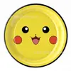 Prato de Jantar Descartável Tema Pikachu Quente Festa de Aniversário Prato de Papel Decoração com Guardanapos Adereços e Suprimentos para Decoração do Local