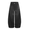 Pantalones Vaqueros Vintage Lavados y Desgastados para Hombre, de Corte Holgado de Moda, Estilo Urbano, Rasgados, Casual, Pierna Ancha