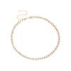 Accesorios de Celebridad de Internet Collar Gargantilla Simple de Pedrería para Mujer Diseño Novedoso Elegante Cadena Clavicular Superpuesta