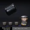 Conjunto de Chá de Viagem de Luxo com Argila Roxa, Copo Rápido Portátil para Uso Pessoal, Copo para Preparo de Chá Kung Fu para Acampamento ao Ar Livre