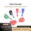 Organizador de Cabos de Velcro em Forma de Gato Colorido Nylon Tira Auto-Adesiva Cabo de Dados Cabo de Computador Fita de Velcro Auto-Adesiva para Gerenciamento de Cabos