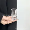 Taza de Vidrio para Licores Estilo Nuevo Taza Bala para Uso en Casa, Copa de Vino Pequeña para Bar KTV, Copa para Licores, Vasito de Shot