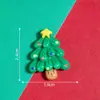 Série de Natal Plana Dos Desenhos Animados Transfronteiriços DIY Jóias Creme Cola Telefone Caso Material Hairpin Patch Resina Acessórios