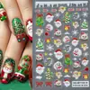 Adesivos de Unha Artística Novos Transfronteiriços Ins Urso de Desenho Animado Papai Noel Floco de Neve Anjo Laço Adesivos Adesivos para Unhas