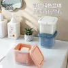 Caja de jabón de doble capa con drenaje BNBS para baño del hogar, caja de almacenamiento de jabonera anti-empapado para encimera