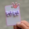 Brincos de princesa de jóias fofas dos desenhos animados Orelha de bebê pendurada Jóias Brincos de orelha infantil Brincos de orelha indolor