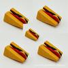 Molde removible para comida de hamburguesa, papas fritas, sándwich, comida occidental de simulación, comida para casa de juegos, juguetes para niños y niñas