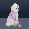 Arnés de Pecho para Mascotas Traje de Tracción Perro Pequeño y Mediano Paseo de Perro Cuerda Multifuncional Ajustable Correa de Chaleco para Perro