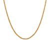 Cadena Europea y Americana Transfronteriza Nueva Nicho Simple Torcida Cuadrada de Hueso de Serpiente Moda para Mujer Acero de Titanio Chapado en Oro Personalizado de Alta Gama Cadena de Hueso de Serpiente