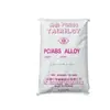 Fornecimento de liga PCABS de alta resistência ao impacto AC3100 fibra química retardante de chamas acessórios para carro material elétrico grau de injeção