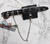 Riñonera con cinturón para mujer, mini bolso pequeño personalizado con cadena, decorativa, fina, con sello de cintura, moderna, a la moda