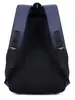 Nova mochila multifuncional masculina bolsa simples para viagem de negócios mochila escolar para alunos do ensino fundamental e médio logo imprimível