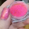 Celebridad de Internet Nuevo Arte de Uñas Ultra Brillante Polarizado Nube Brocado Polvo Ópalo Polvo Neón Iridiscente Sombra de Ojos Camaleón Polvo Fino para Uñas