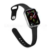 Correa de Silicona con Hebilla Inversa de Cintura Delgada Apple Adecuada para Apple iWatch Reloj Correa de Silicona 38/40/41mm