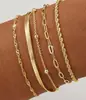 Set de Pulseras, Accesorios Decorativos, Pulsera Personalizada, Nuevo Set de Pulseras de Aleación Combinada, Popular Plata Moda Commuter Estilo Simple