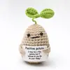 Productos transfronterizos de Amazon adornos de muñeca de dibujos animados de frutas y verduras tejidos de lana hechos a mano energía positiva