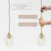 Candelabro de Cristal Personalizado de Fábrica Transfronterizo Moderno para Entrada Cocina Bar Baño Restaurante Pequeño de una Sola Cabeza
