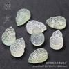 Pingente de Cabacinha de Jade Natural 12x18mm Acessórios para Pulseira Colar Brincos DIY