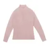 Ovelha Perdida Lã Merino Secagem Rápida Gola Alta Meio Zíper Jaqueta Malha Fina Merino Slim Fit Manga Longa