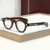 2026 Novos Armações de Óculos Redondas Retrô Estilo Japonês Feito à Mão Transfronteiriço Balzac Jm Acetato de Celulose Óculos com Lentes Transparentes