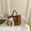 Bolso Transfronterizo para Mujer 2026 Nuevo Estilo de Moda Patrón de Lichi Cuero Suave Bolso Cubo Bolso de Mano Casual Bolso Cruzado de Hombro Texturizado