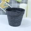 Mini Vaso de Flor de Cerâmica Imitação, Plástico Anti-Queda Montado no Carro Vaso de Flor Falso de Terracota para Suculentas, Vaso de Plantio de Planta em Vaso de Natal, Transfronteiriço