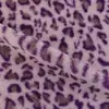 Novo Tecido Estampado de Leopardo com Pelo de Coelho, Pelúcia de Coelho Falso Veludo Popular de Lado Único, Tecido para Brinquedo de Pelúcia para Sapatos e Chapéus