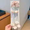 Laço de Cabelo Doce de Tulipa para Meninas, Corda de Cabelo Nova Estilo 2026 para Coques Infantis, Acessório de Cabelo para Menininhas