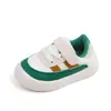 Sapatos para Bebês Sola Macia Primavera Masculinos e Femininos Sapatos de Bebê Sapatos Casuais Infantis Velcro Sapatos de Lona MY22-7