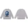 Suministro Mayorista Transfronterizo de Marca de Moda de Comercio Exterior Sudadera Pesada de Algodón con Cuello Redondo Chaqueta Larga de Tiburón 13