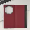 Adecuado para Huawei Matex7 Funda de Cuero Magnética para Dormir, Funda Plegable de Cuero Lisa, Funda Protectora Anticaídas de Negocios a la Moda, Modelo Nuevo para Hombres